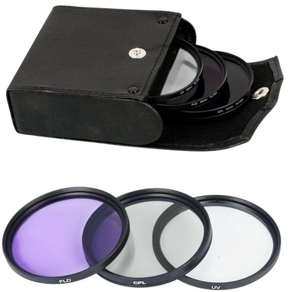 izonix Other - UV+CPL+FLD Lens Filter Set‎ 55mm For Cannon For Sony Lens Digital SLRs New